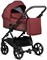 Детская коляска Tutis Leo Plus 3 в 1 с автокреслом Elo Lux EduSky Grey 1222220 Burgundy 622596035 - фото 55311