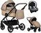 Детская коляска Tutis Leo Plus 3 в 1 с автокреслом Elo Lux EduSky Grey 1222228 Caramel 650383519 - фото 55320