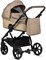 Детская коляска Tutis Leo Plus 3 в 1 с автокреслом Elo Lux EduSky Grey 1222228 Caramel 650383519 - фото 55325