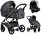 Детская коляска Tutis Uno 5 Plus Leather collection 3 в 1 с автокреслом Elo Lux EduSky Black 1402166 Licorice 2052634853 - фото 55755