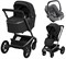 Детская коляска Maxi-Cosi Fame 3 в 1 с автокреслом CabrioFix Select grey Twillic Black/Черный 698338148 - фото 55996
