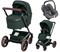 Детская коляска Maxi-Cosi Fame 3 в 1 с автокреслом CabrioFix Select grey Twillic Green/зеленый 1212267103 - фото 56061