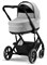 Коляска 3 в 1 Cybex Balios S Lux BLK и автокресло Aton B2 i-Size Volcano Black с базой isofix Base One Lava Grey с дождевиком 432592705 - фото 56220
