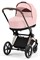 Коляска 2 в 1 Cybex Priam IV Rosegold complete Peach Pink 249031427 - фото 5662