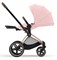 Коляска 2 в 1 Cybex Priam IV Rosegold complete Peach Pink 249031427 - фото 5665