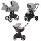 Коляска 3 в 1 Carrello Epica CRL-8511/1 Silver Grey 1596167806 - фото 56821