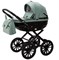 Детская коляска Adamex Chantal Retro Deluxe 2 в 1 C-SA20 (СЕРО-ЗЕЛЕНАЯ КОЖА) 2041420429 - фото 5686