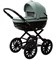 Детская коляска Adamex Chantal Retro Deluxe 2 в 1 C-SA20 (СЕРО-ЗЕЛЕНАЯ КОЖА) 2041420429 - фото 5688
