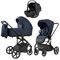 Коляска Carrello Alfa CRL-6522 2025 Vega CRL-14101 Absolute Black 3 в 1 Denim Blue 742929368 - фото 57614