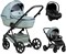 Детская коляска Tutis Viva 5 Plus Essential 2024 3 в 1 с автокреслом Elo Lux EduSky Black 1452063 Turquoise 132215712 - фото 57735
