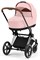 Коляска для новорожденных Cybex Priam IV Chrome Brown Peach Pink 1086261919 - фото 577