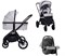 Детская коляска Sweet Baby Vento Black 3 в 1 Grey 611691873 - фото 58720