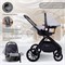 Детская коляска Sweet Baby Vento Black 3 в 1 Grey 611691873 - фото 58738