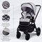 Детская коляска Sweet Baby Vento Black 3 в 1 Grey 611691873 - фото 58777