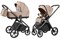 Коляска Carrello Vector 2025 CRL-6551 Ammonite AY329 Pro Absolute Black с базой Isofix 3 в 1 Mellow Beige 1457946465 - фото 59180