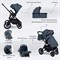 Детская коляска Sweet Baby Vento Black 3 в 1 Blue 1223695199 - фото 60020