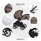 Детская коляска Riko Basic Delta 3 в 1 03 Cappucino 418246471 - фото 60165