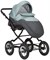Детская коляска Indigo Charlotte Sity Classic 12 3 в 1 с автокреслом Avionaut Cosmo Cs02 т.серый+шалфей 1927107058 - фото 61157