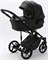Детская коляска Adamex Zico Deluxe 3 в 1 Z-SA02 ЧЁРН.КОЖА 1091282833 - фото 62799