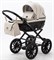 Детская коляска Adamex Chantal Retro Deluxe 3 в 1 C-SA07 (СВ. БЕЖЕВЫЙ) 435949502 - фото 63089