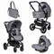 Детская коляска Farfello Zuma Trio Comfort 3 в 1 Steel Grey/Стальной серый 1377794514 - фото 63849