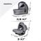 Детская коляска Farfello Zuma Trio Comfort 3 в 1 Steel Grey/Стальной серый 1377794514 - фото 63855