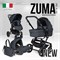 Детская коляска Farfello Zuma Trio Comfort 3 в 1 Total Black/Черный 1999184205 - фото 63873