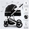 Детская коляска Sweet Baby Amare 3 в 1 Black 396123826 - фото 63894