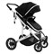 Детская коляска Sweet Baby Amare 3 в 1 Black 396123826 - фото 63910