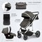 Детская коляска Sweet Baby Amare 3 в 1 Brown 1084769897 - фото 63918