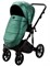 Детская коляска Adamex Lumi Air Deluxe 3 в 1 L-SM01 (ИЗУМРУД. ПЕРЛ 100% КОЖА) 537186774 - фото 64243