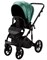 Детская коляска Adamex Lumi Air Deluxe 3 в 1 L-SM01 (ИЗУМРУД. ПЕРЛ 100% КОЖА) 537186774 - фото 64245