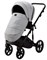 Детская коляска Adamex Lumi Air Deluxe 3 в 1 L-SA03 (СВ.СЕРАЯ КОЖА) 333518913 - фото 64251