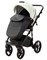 Детская коляска Adamex Nola Deluxe 3 в 1 N-SD104 (КРЕМОВАЯ КОЖА + ЧЕРН.КОЖА) 1417492378 - фото 64599