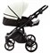 Детская коляска Adamex Nola Deluxe 3 в 1 N-SD104 (КРЕМОВАЯ КОЖА + ЧЕРН.КОЖА) 1417492378 - фото 64601