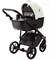 Детская коляска Adamex Nola Deluxe 3 в 1 N-SD104 (КРЕМОВАЯ КОЖА + ЧЕРН.КОЖА) 1417492378 - фото 64603