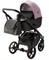 Детская коляска Adamex Nola Deluxe 3 в 1 N-SD106 (СИРЕНЬ КОЖА + ЧЕРН.КОЖА) 2086502736 - фото 64700