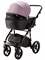 Детская коляска Adamex Nola Deluxe 3 в 1 N-SD106 (СИРЕНЬ КОЖА + ЧЕРН.КОЖА) 2086502736 - фото 64710