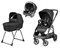 Коляска 3 в 1 Peg Perego Veloce Belvedere Lounge Licorice 433986995 - фото 64917