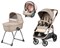 Коляска 3 в 1 Peg Perego Veloce Belvedere Lounge Mon Amour 822696385 - фото 64956