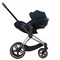 Коляска 3 в 1 Cybex Priam IV Rosegold и автокресло Cloud G i-Size Ocean Blue Plus Off White 547810461 - фото 65892