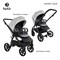 Детская коляска Tutis Nanni 7 Кожа 3 в 1 1533069 Light Silver 1805372724 - фото 66473