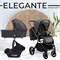 Детская коляска Sweet Baby Elegante 3 в 1 GL Grey 331962340 - фото 67345