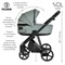 Детская коляска Roan Sol Кожа 2 в 1 RSL/2023 Misti Mint/Grey/руч. Серый 1950609069 - фото 6777