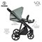 Детская коляска Roan Sol Кожа 2 в 1 RSL/2023 Misti Mint/Grey/руч. Серый 1950609069 - фото 6782
