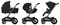 Детская коляска Maxi-Cosi Fame 2 в 1 Набор Twillic Black/Черный 1629723902 - фото 6912