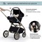 Детская коляска Sweet Baby Elegante 3 в 1 GL Blue 1128128791 - фото 69726