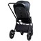 Детская коляска Sweet Baby Elegante 3 в 1 Chrome Black 265907646 - фото 70421
