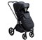 Детская коляска Sweet Baby Elegante 3 в 1 Chrome Black 265907646 - фото 70501