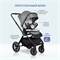 Детская коляска Farfello Belleza 3 в 1 Туманно-серый 1216584998 - фото 71026